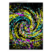 Colorful Crystallized Confetti Spiral (Front)