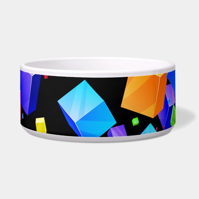 Colorful Cubes 2 Bowl (Front)