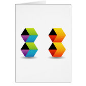 colorful cubes and shadow (Front)