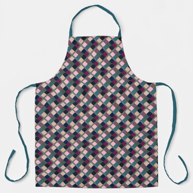 Colorful Cubes Apron (Front)
