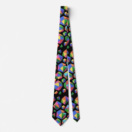 Colorful Cubes Neck Tie