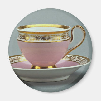 Colorful cup and saucer , Berlin, Germany Magnet