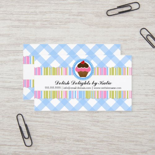 Cupcake Bakery Business Cards