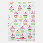 Colorful Cupcake Tea Towel at Zazzle