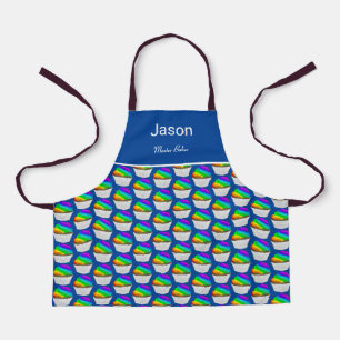 Colorful Cupcakes Kids Apron