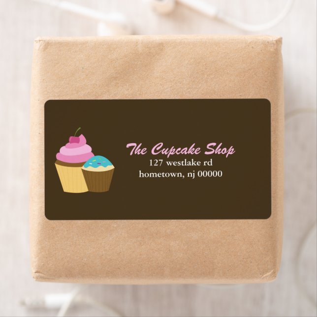 Colorful Cupcakes Label (Insitu)