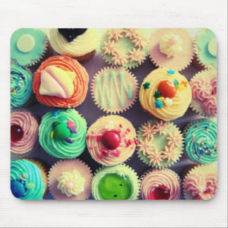 Colorful cupcakes mousepad