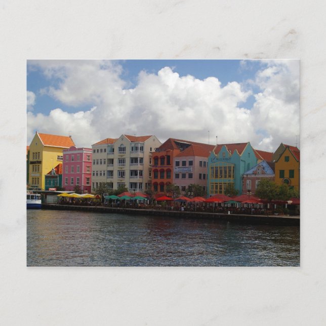 Colorful Curacao Postcard (Front)