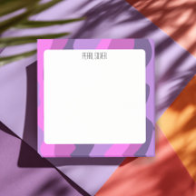 Colorful Curves CUSTOM Chic Monogram Personalized