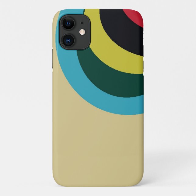 Colorful curves pattern Case-Mate iPhone case (Back)