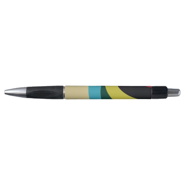 Colorful curves pattern pen (Front)