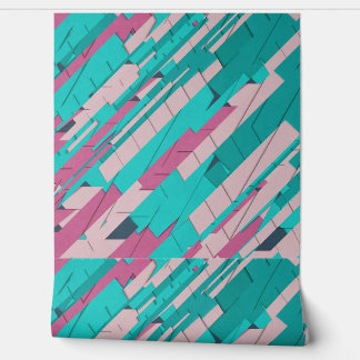 Colorful Custom 2' * 12' Textured Vinyl Wallpaper