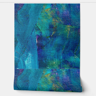 Colorful Custom 2' * 12' Textured Vinyl Wallpaper