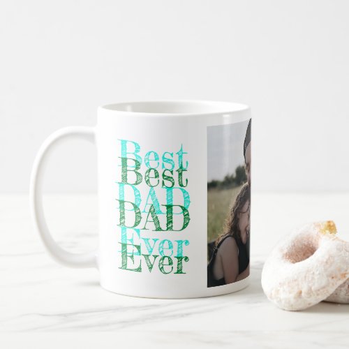 Colorful Custom Photo _Fathers Day Two_Tone Coffe Coffee Mug