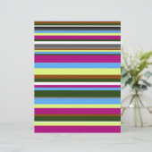 Colorful Customized Designer Stripe (Standing Front)
