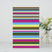 Colorful Customized Designer Stripe (Standing Front)
