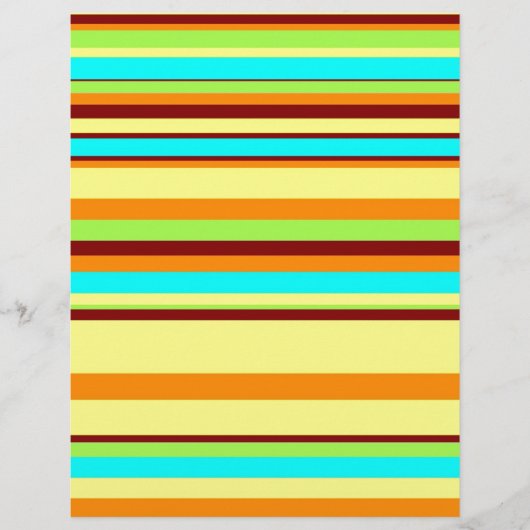 Colorful Customized Designer Stripe Pattern (Front)