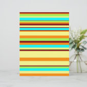 Colorful Customized Designer Stripe Pattern (Standing Front)