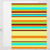 Colorful Customized Designer Stripe Pattern (Front/Back)