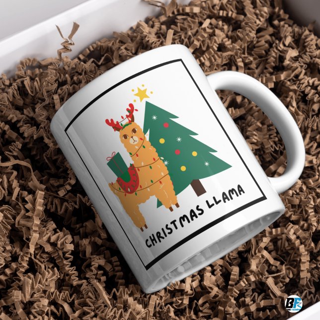 Colorful Cute and Fun Illustrative Christmas Coffee Mug (Creator Uploaded)