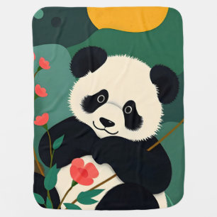 Colorful Cute Animal Print Baby Blanket
