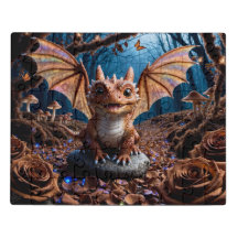 Colorful Cute Baby Dragons