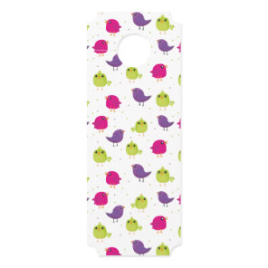 Colorful Cute Birds Pattern Door Hanger