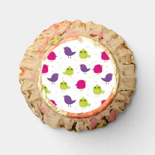Colorful Cute Birds Pattern Reese's Peanut Butter Cups