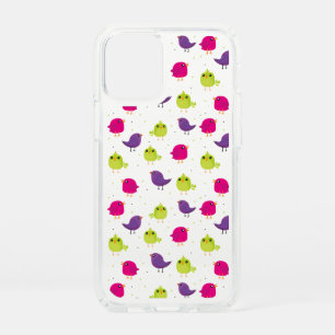 Colorful Cute Birds Pattern Speck iPhone 12 Mini Case