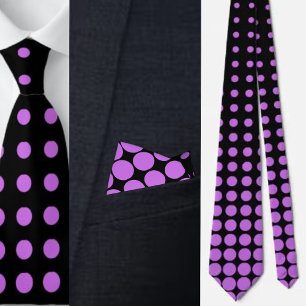 Colorful Cute Dots Pattern Neck Tie