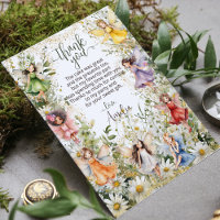 Colorful Cute Flower Fairies Glitter Script