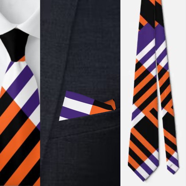 Colorful Cute Geometric Pattern           Neck Tie (Creator Uploaded)