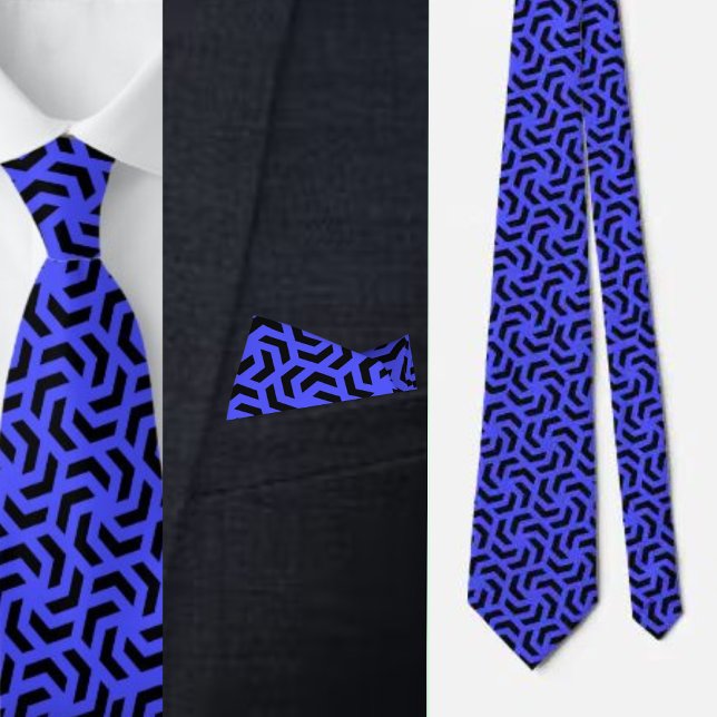 Colorful Cute Geometric Pattern Necktie        (Creator Uploaded)