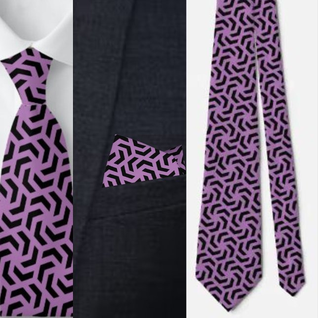 Colorful Cute Geometric Pattern Necktie        (Creator Uploaded)