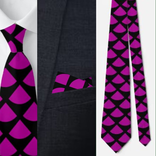 Colorful Cute Geometric Pattern Necktie (Creator Uploaded)