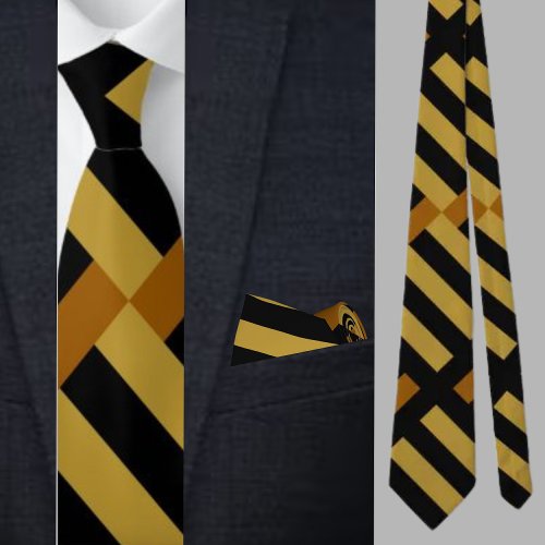 Colorful Cute Geometric Pattern Necktie       