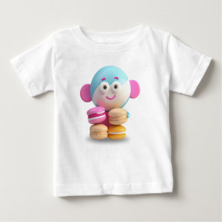Colorful Cute Macaron Baby Clothes Baby T-Shirt
