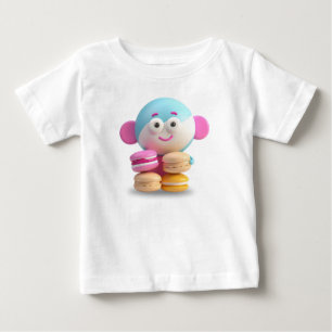 Colorful Cute Macaron Baby Clothes T-Shirt