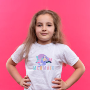 Colorful Cute Mermaid Kid's T-Shirt