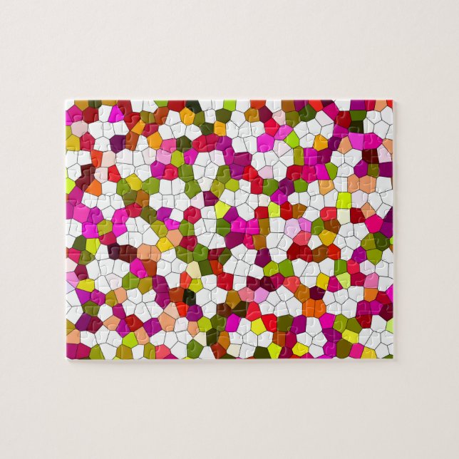 Colorful Cute Modern Trend Jigsaw Puzzle (Horizontal)