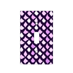 Colorful Cute Modern Trendy Pattern Light Switch Cover