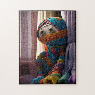 Colorful Cute Mummy Jigsaw Puzzle