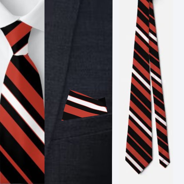 Colorful Cute Stripes Pattern          Neck Tie (Creator Uploaded)