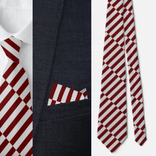 Colorful Cute Stripes Pattern          Neck Tie