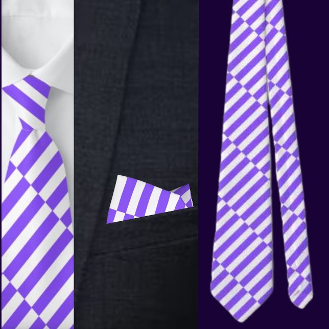 Colorful Cute Stripes Pattern          Neck Tie (Creator Uploaded)