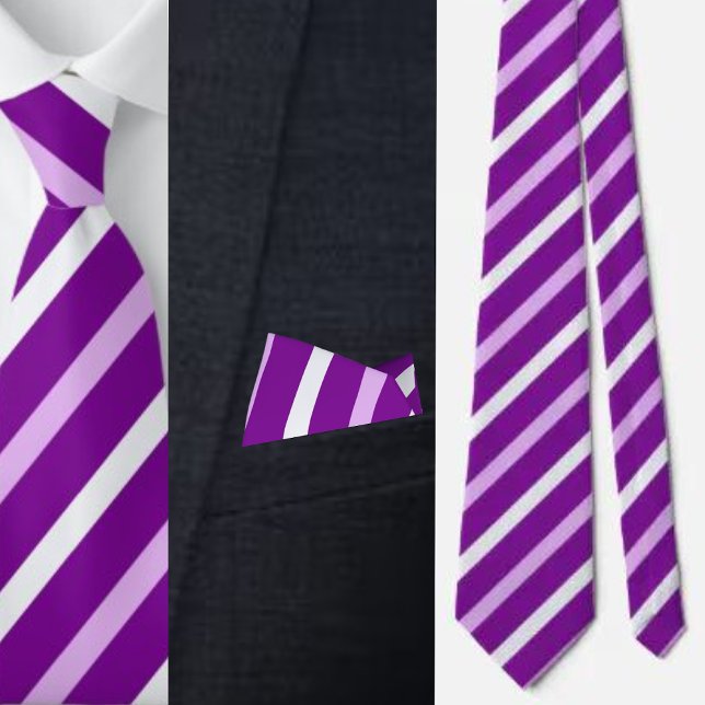 Colorful Cute Stripes Pattern          Neck Tie (Creator Uploaded)