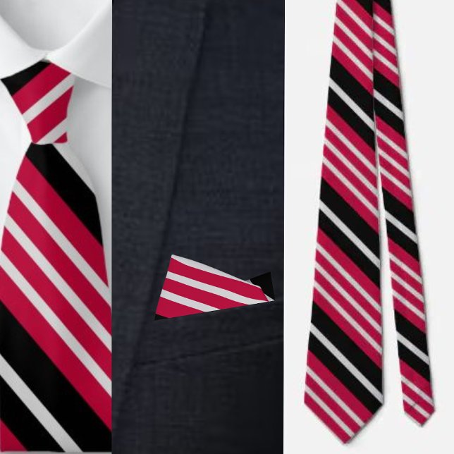Colorful Cute Stripes Pattern          Neck Tie (Creator Uploaded)