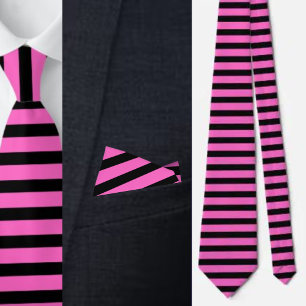 Colorful Cute Stripes Pattern Necktie