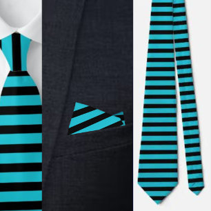 Colorful Cute Stripes Pattern Necktie