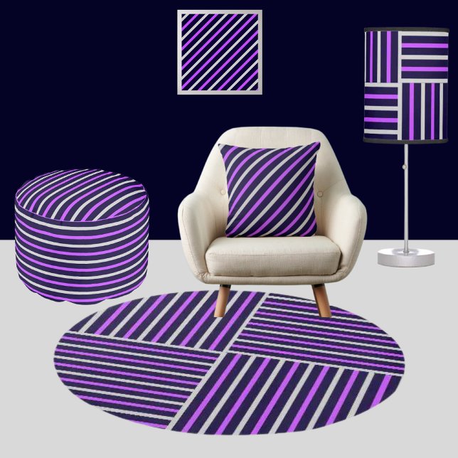 Colorful Cute Stripes Pattern          Poster (Creator Uploaded)